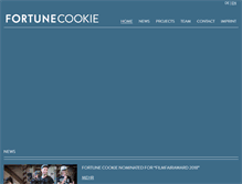 Tablet Screenshot of fortunecookiefilm.com